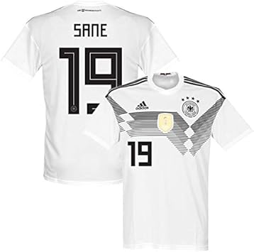 Amazon Adidas アディダス ドイツ代表 18 ホーム 半袖 ユニフォーム No 19 サネ Br7843 19s O インポートm Adidas アディダス ユニフォーム
