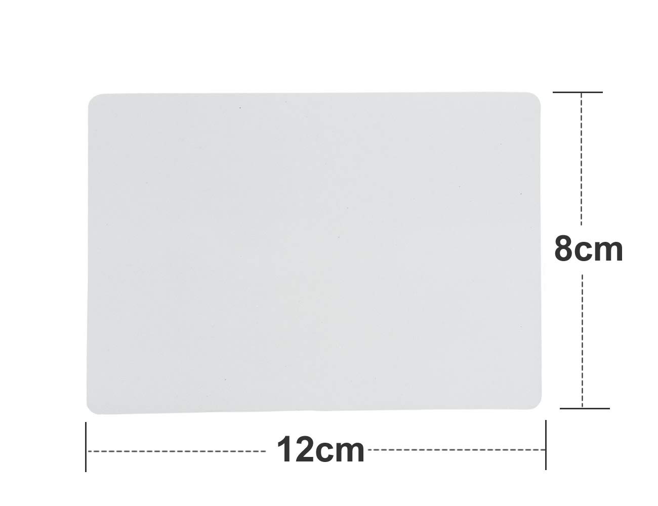 TUKA-i-AKUT 20st. Magnetschild 120 x 80mm, Magnetetiketten Magnetstreifen, Magnet Etikett für Lagerbeschriftung Kennzeichnung Whiteboards, Beschreibbar Abwischbar Zuschneidbar TKD9050-white-20x