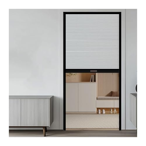 LXBAMKEA Flexible Personnalisé Intérieur Accordéon Porte Pliante, Porte Coulissante, Portes Alvéolaires Rétractables, Cuisine Fenêtre De Service Porte, Placard Porte Coulissante