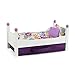 Emily Rose 18 Inch Doll Furniture for American Girl Dolls | Single Stackable 18 Inch Doll Bed | Doll Stackable Bed Includes Fabric Doll Clothes Storage Bin | Fits 18