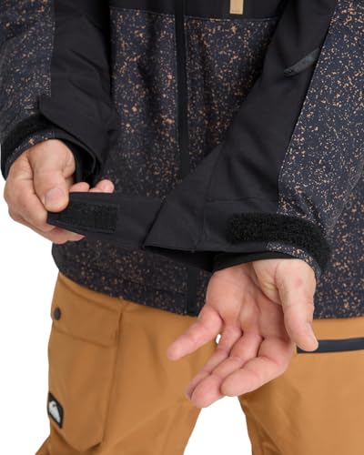 Quiksilver Giacca Snow Sycamore Printed Jacket Nero L - 7