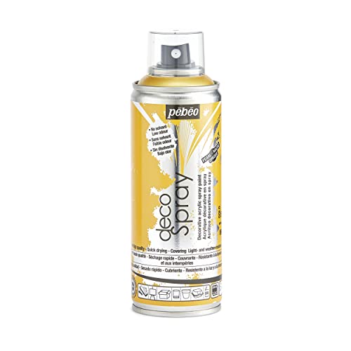Pébéo - Peinture Acrylique en Spray - Pour la Décoration Multi Supports en Intérieur et...