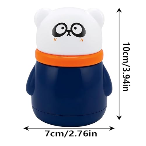 Image of Baby Skin Care Powder Talcum Puff Case Cum Container Box With Fruit Feeder Nibbler Teether For Babies /Kids /Toddler /New Born BPA Free (PATTERN 40)