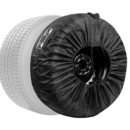 Rurunklee Reifentasche für Reifen, Reifenhüllen für die Lagerung – Winterreifenabdeckung, Tragetasche für Saisonreifen – Aufbewahrungstasche für Winterräder, maschinenwaschbar, Lagerung