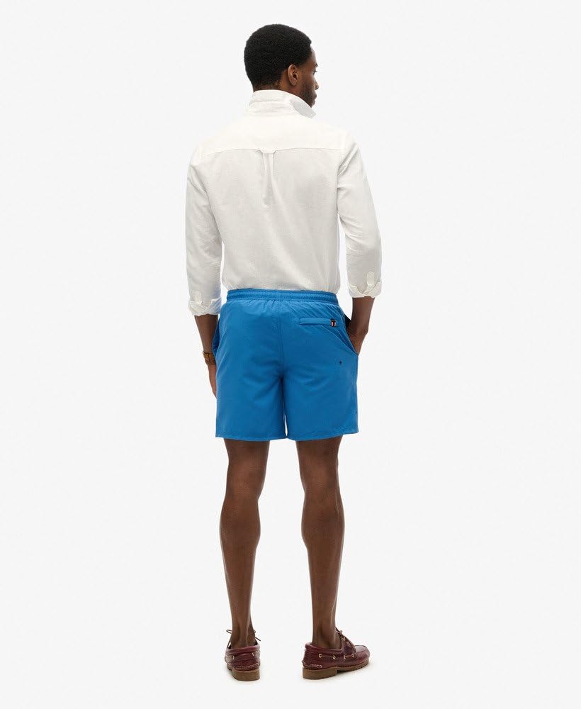 Superdry Sport Graphic 17 - Bañador para hombre, color azul