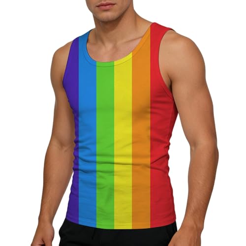 T-shirt de sport arc-en-ciel homme pour en finir avec les hauts étouffants