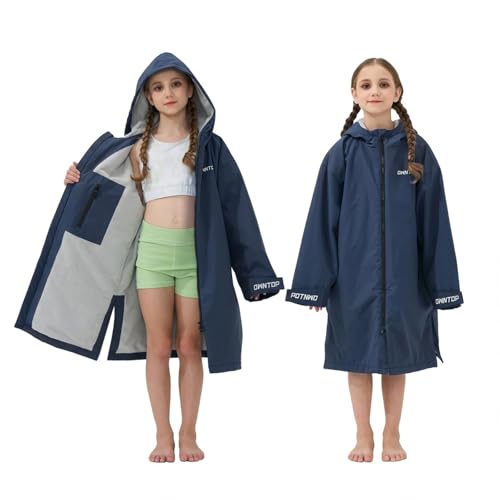 Peignoire de plage imperméable homme femme enfant avec capuche