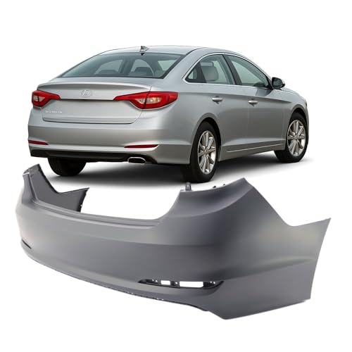 Image of FitParts Compatible with Hyundai Sonata 2015-2017 Rear Bumper Cover