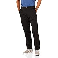 Amazon Essentials Herren Golf-Stretchhose, Klassischer Schnitt (erhältlich in Big & Tall), Schwarz, 36W / 34L