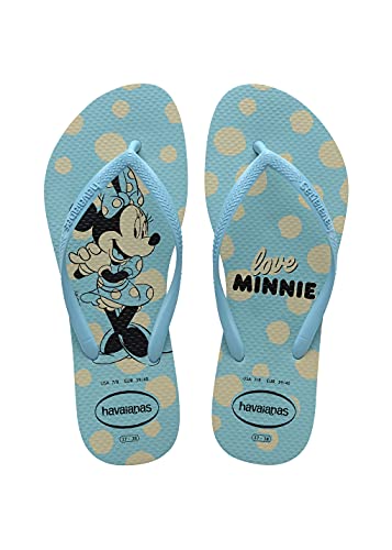 Chinelo Slim Disney, Havaianas, Feminino, Azul, 37/38