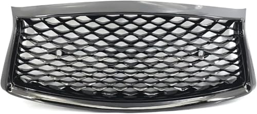 Parrilla delantera de malla tipo panal negro para coche Infiniti Q50 y Q50S de 2018 a 2023