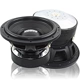 Sundown Audio U-Series v.1 12' Subwoofer (D4) - 1500W RMS, Dual 4-Ohm, 3' CCAW Voice Coil, High-Excursion Design, Optimized for Ported Enclosures