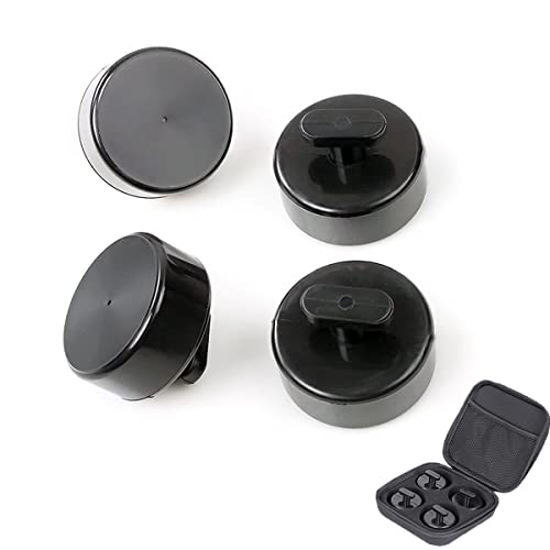 Image of 4 Pcs Jack Pad, Rubber Jacking Lift Puck, Lift Point Adapter for Chevrolet Corvette C5 C6 C7 GS Z, with Storage Bag