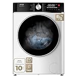 EVVO Lavadora-Secadora Nature M8/5, 8 kg lavado + 5 kg secado, 1400 rpm, Motor BLDC Inverter, Steam Wash, M-Smart One-Touch, Lavado Rápido 15', Fin diferido 24 h, Blanco