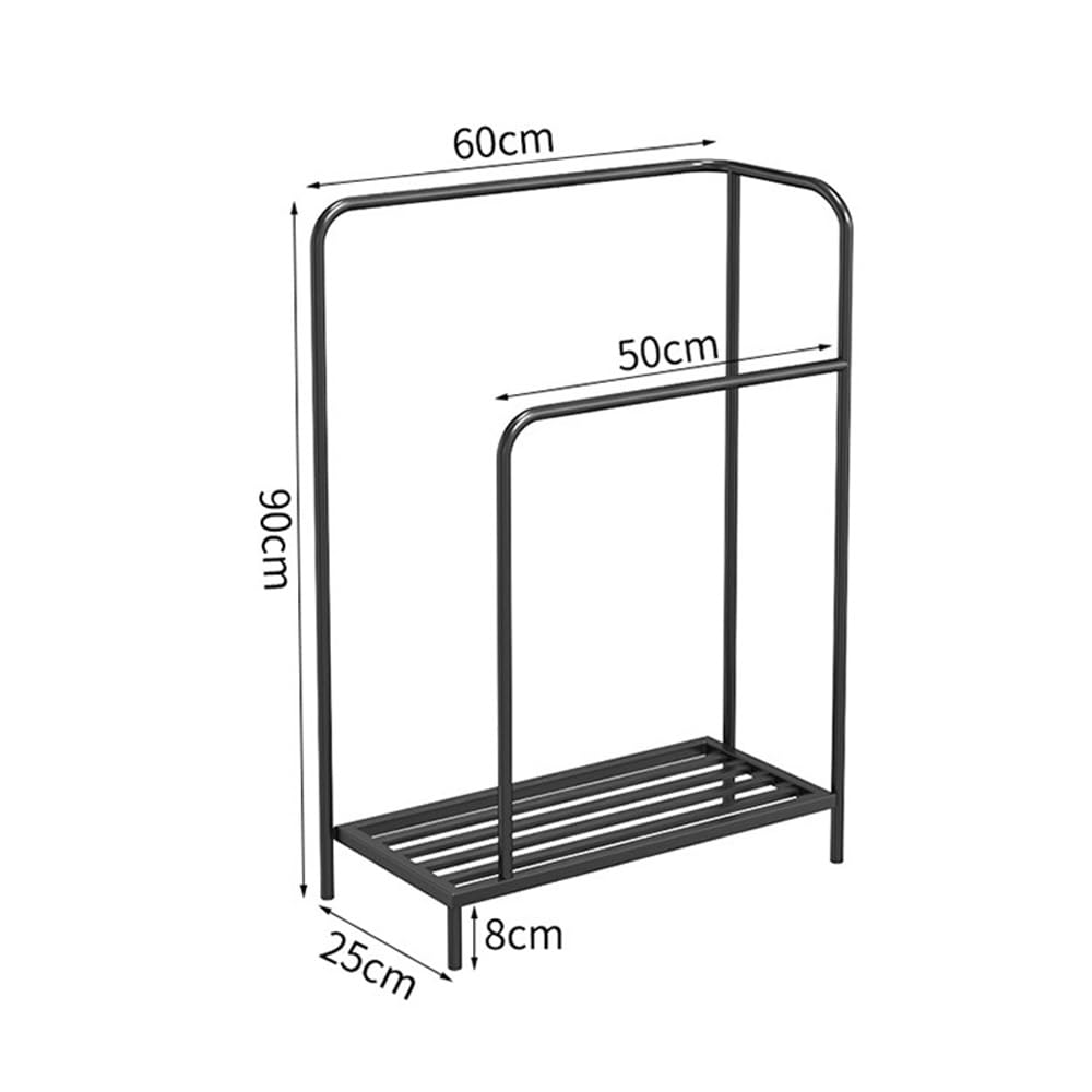 Portasciugamani da Terra Portasciugamani da Terra Portasciugamani da Bagno for la casa Portasciugamani da Bagno di Lusso Leggero Portasciugamani Senza punzonatura Portasciugamani(Bianco)