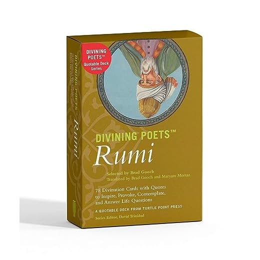 Rumi Quotable Deck by Turtle Point