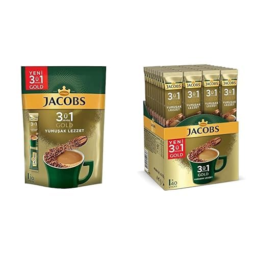 Jacobs 3'ü 1 Arada Yumuşak Kahve Seti 50 Adet