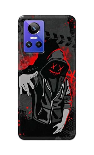 Image of Printed Hard Back Cover for Realme GT Neo 3 Back Cover (Hoodie Rapper) -190724(EA)
