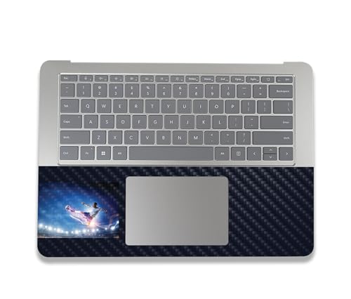 Image of MightySkins Carbon Fiber Skin Compatible with Microsoft Surface Laptop Studio 2 (2023) Full Wrap Kit - Super Kick | Protective, Durable Textured Carbon Fiber Finish | Easy to Apply | Made in The USA