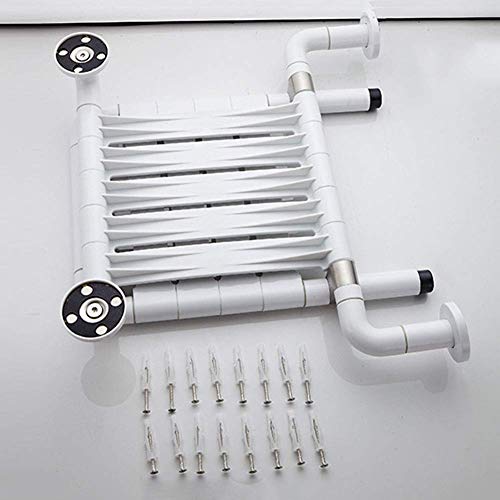 Tabouret mural pliant antidérapant avec base acier robuste