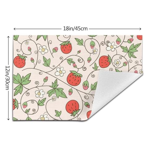 Sets de table lavables pour protéger de la chaleur en PVC - 4