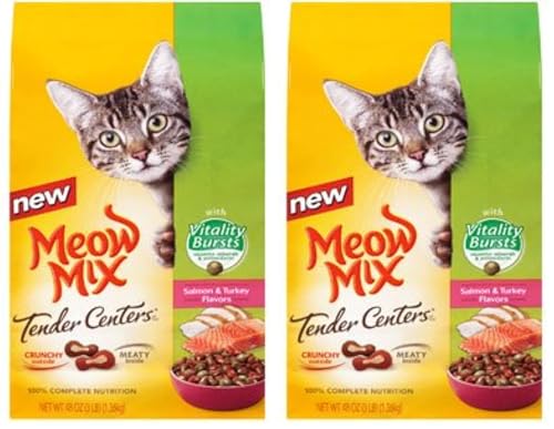 Image of Meow Mix J.M Smucker Company-Big Heart 799511 6 /3 Tender Center with Vitality Burst (Pack of 2)