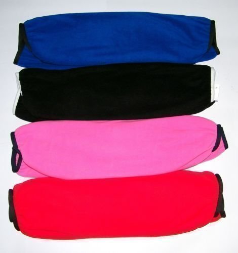 Amidale - Housse pour Selle Polaire Souple pour Cheval Equiatation Equestre - Noir Cover