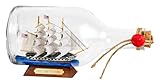 SAILINGSTORY Ship in a Bottle Sailing Ship Model Nautical Decoration USS Constitution