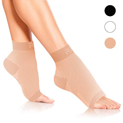 Plantar Fasciitis Foot Compression Sleeves for Injury Rehab & Joint Pain. Best Ankle