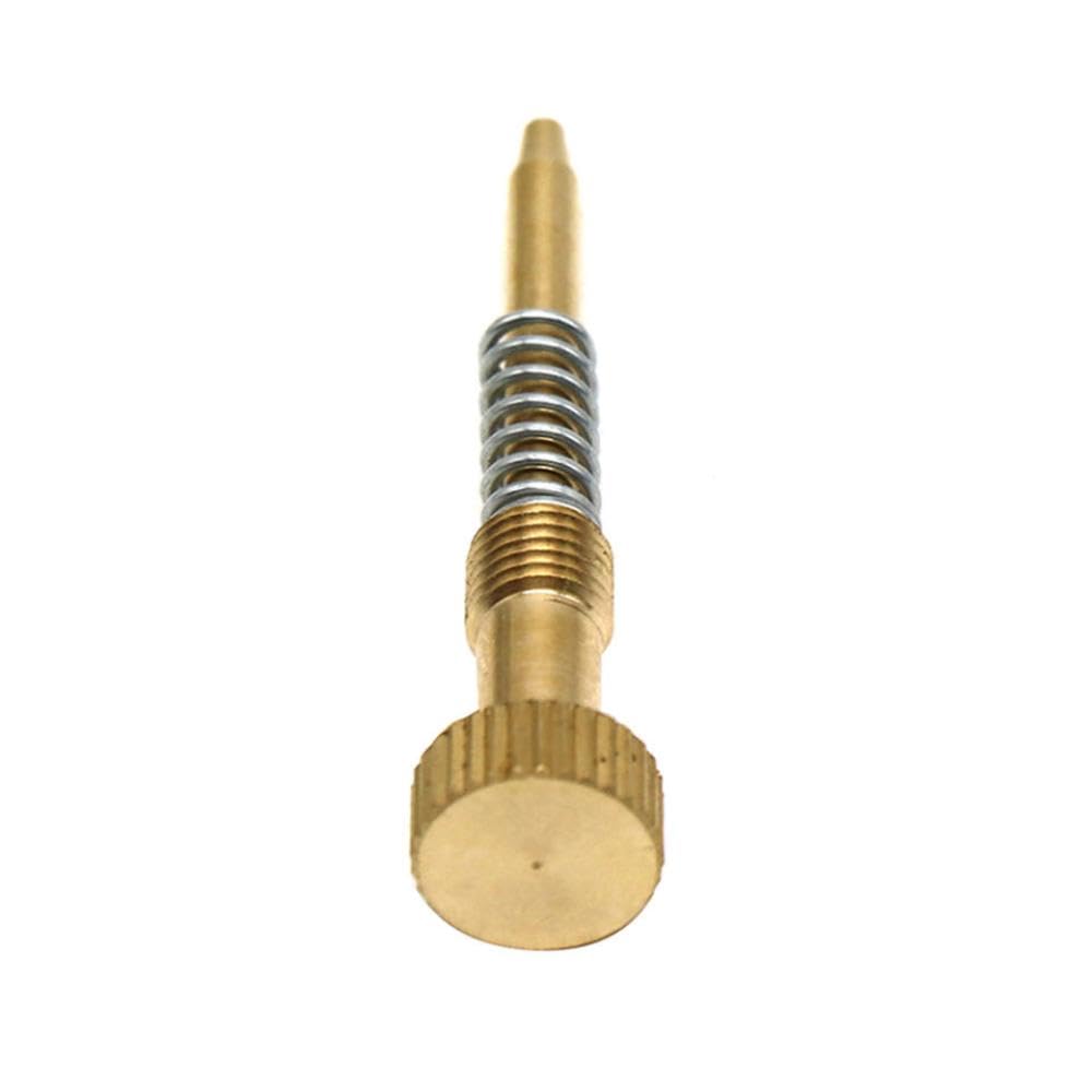 Universal Motorcycle Carburetor Air Mixture Adjusting Screw Kit 21 24 26 28 30 32 34mm Compatible with Motorcycle Models Aftermarket Replacement