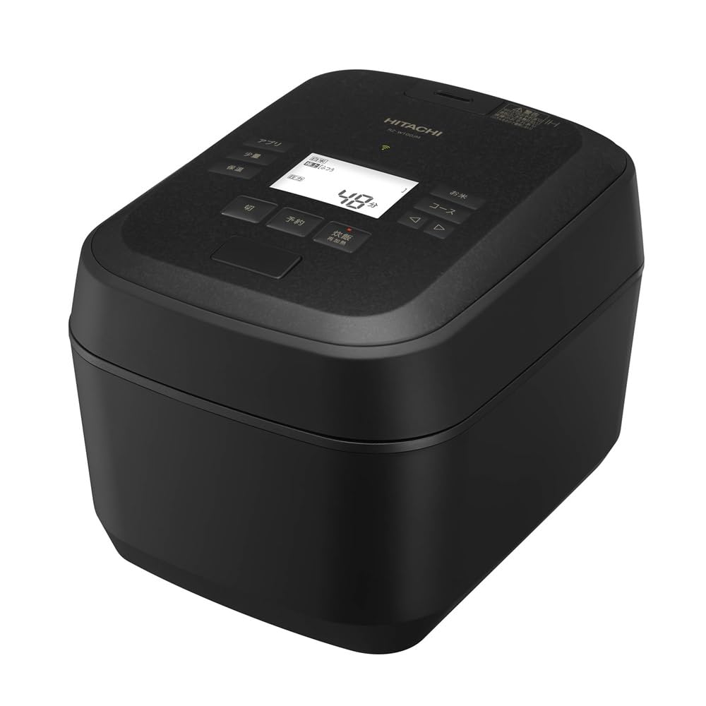 新品 HITACHI 日立 炊飯器 RZ-W100JM 5.5合 ふっくら御膳 Amazon | 日立 炊飯器 5.5合 圧力&スチームIH ふっくら御膳 RZ-W100JM