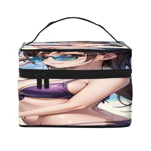彼女、お借りします 水原千鶴 一ノ瀬ちづる (4) 大容量 化粧品 広口 収納ポーチ メイクバッグ 人気 多機能 手提げ アップ おしゃれ 旅行用 コスメ収納 携帯に便利