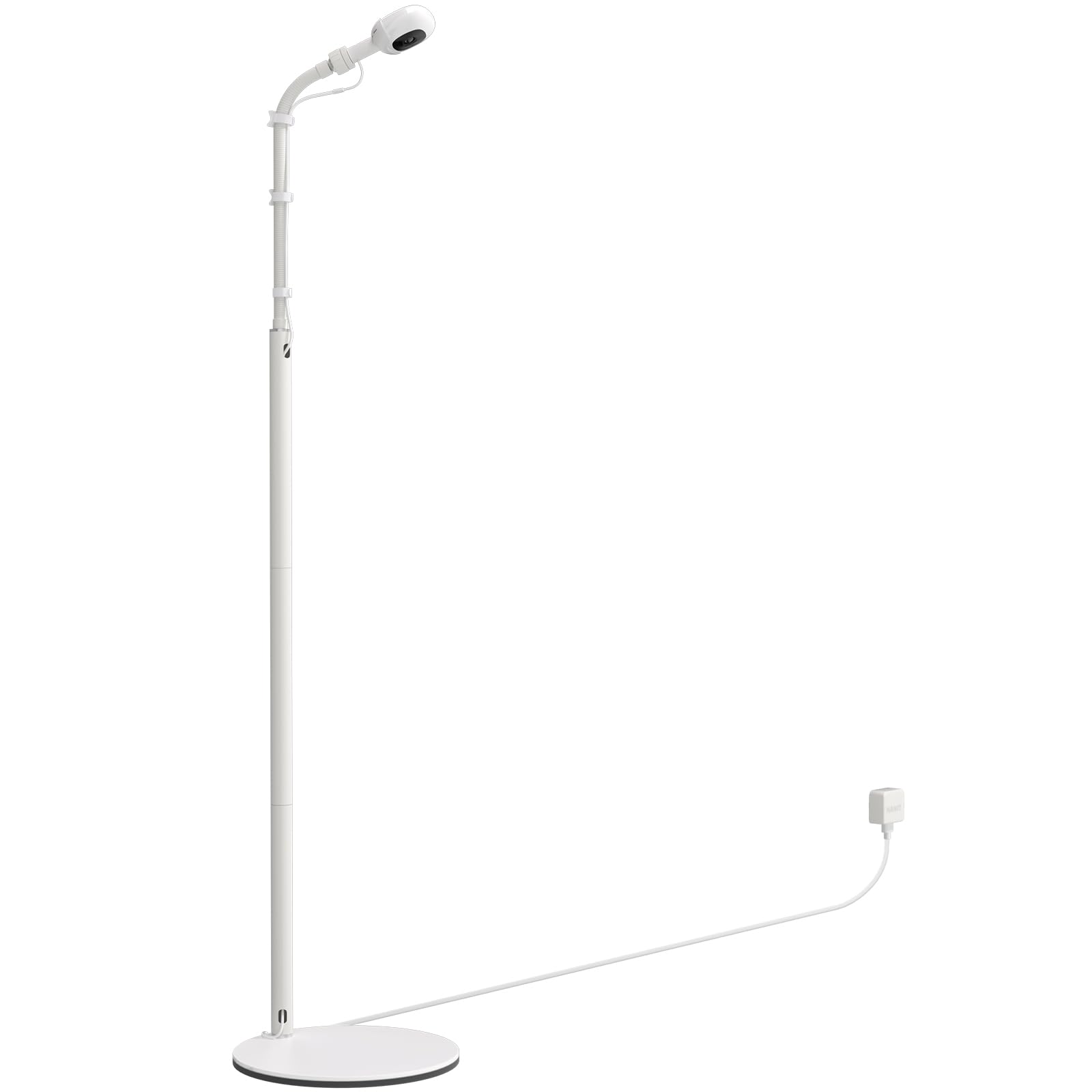 Photo 1 of tihii Floor Stand for Nanit, Heavy-Duty Nanit Pro Baby Monitor Stand Adjustable Gooseneck Holder Compatibility for Nanit Pro/Plus/Original Cameras, No Tools or Wall Damage (Camera Not Included)