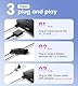 avedio links HDMI Splitter 1 in 2 Out [mit 3.9 Ft Hdmi Cable] Not for Extended Mode-Mirror Same Screen Only, 4K HDMI Splitter 2 Monitore Gleichzeitig, hdmi Verteiler 1 in 2 Out for 3D 1080P@60Hz