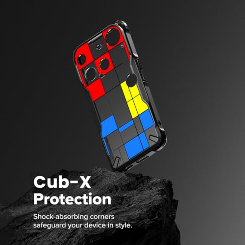 Image of Ringke Cub-X Back Cover Case Compatible with Nothing Phone (3) Transparent Hard Back Soft Flexible TPU Bumper