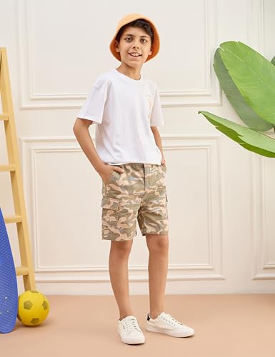 Image of Amazon Brand - Symbol Boys 100% Cotton Oversized Graphic Printed Half Sleeves T-Shirt | Age 6-14 Years