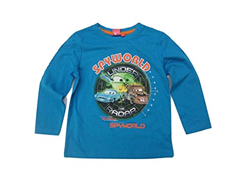 Preisvergleich Produktbild Disney Pixar Cars Langarmshirt blau 98 104 116 128 (104)