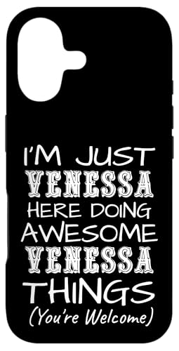 Just Venessa Here Doing Venessa Things ���O �X�}�z�P�[�X iPhone 17 �p