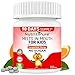 Kids Chewable Iron Supplement (Ferronyl/Carbonyl Iron 9 mg with Vitamin C 30 mg) Tablet in Tangerine Tango Orange Flavor 90 Count (1 Bottle)