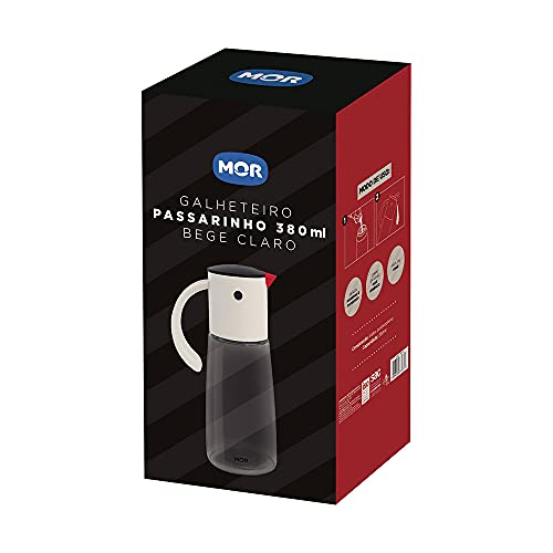 Mor - Galheteiro Passarinho 380Ml Bege Claro