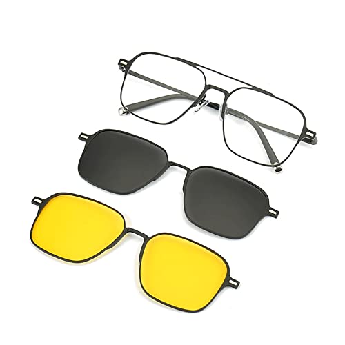 Lunettes de soleil polarisées Live à clip magnétique pour monture myopie