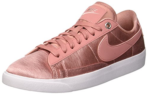 Nike W Blazer Low Se Chaussures de Fitness pour Femme - Rose - Rose Rust Pink Rust Pink White 600, 40.5 EU EU