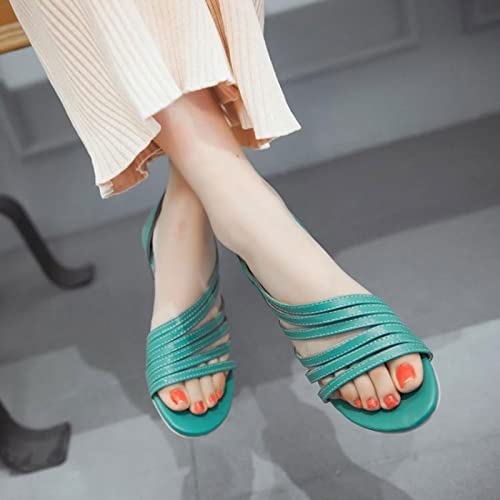 Sandales low cales légères et stables couleur abricot décontracté taille 35 - 2
