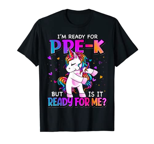 I'm ready for pre-k-shirt back to school pre-king t-shirt
