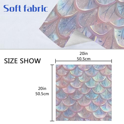 Servilletas de Tela Multicolor Pack de 6 20 x 20 pulgadas miniatura 6