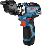 BOSCH GSR12V-300FCB22 système de perceuse/visseuse EC Brushless Flexiclick 5 en 1 12V Max avec (2) batteries de 2 Ah