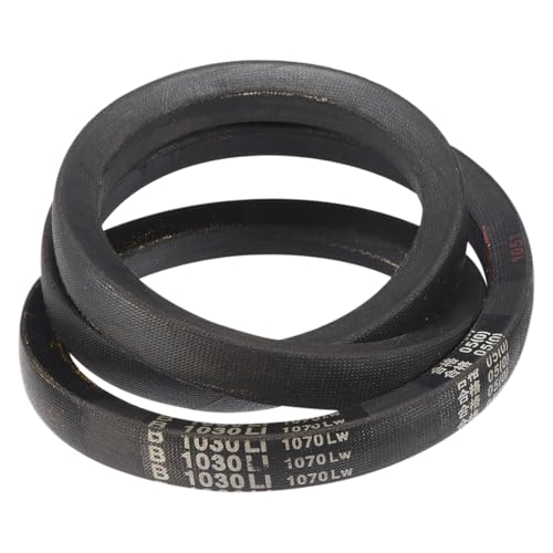 Image of uxcell 3pcs B40 1 /2 Classic Wrapped V-Belt, 43 inch Outer Circ B Profile V-Belt