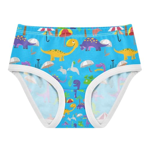Cartoon Dinosaurs Toddler Girls's Underwear 2T 202c1761