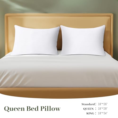 Set 2 Almohadas tamaño estándar con relleno sintético miniatura 2