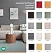 the carpet Relax Moderner Flauschiger Kurzflor Teppich, Anti-Rutsch Unterseite, Waschbar bis 30 Grad, Super Soft, Felloptik, Grau, 80 x 150 cm